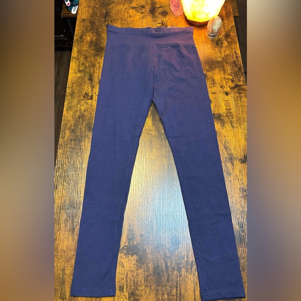 Never worn Navy Blue leggings from Justice.